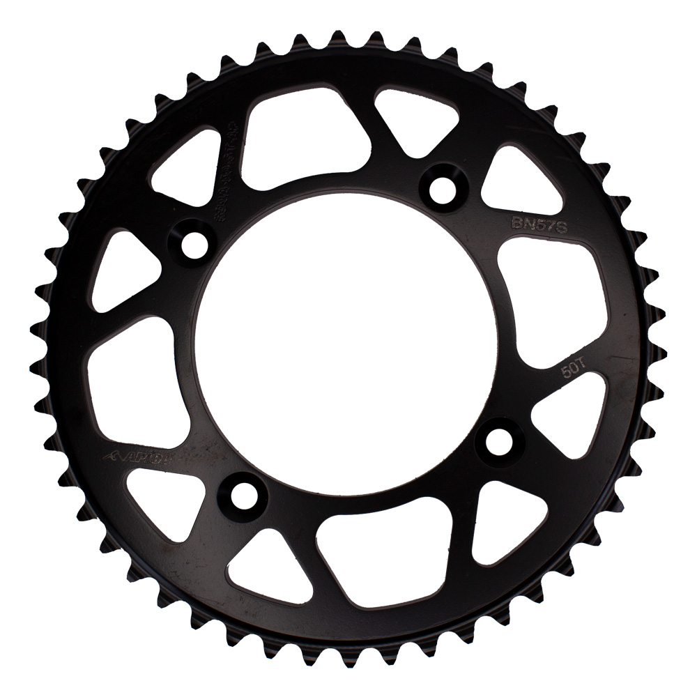 SPROCKET REAR STEEL KTM/HQV/GAS SX65, TC65, MC65 25-26  46T BK